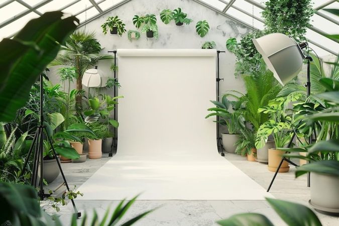 Un espace créatif lumineux et végétalisé, idéal pour apprendre à Aménager un studio de jardin de moins de 20m2 sans permis de construire : règles, prix et étapes de construction.