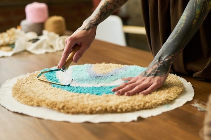 Image décorative Tufting à la maison : le guide complet pour débuter et créer ses propres tapis